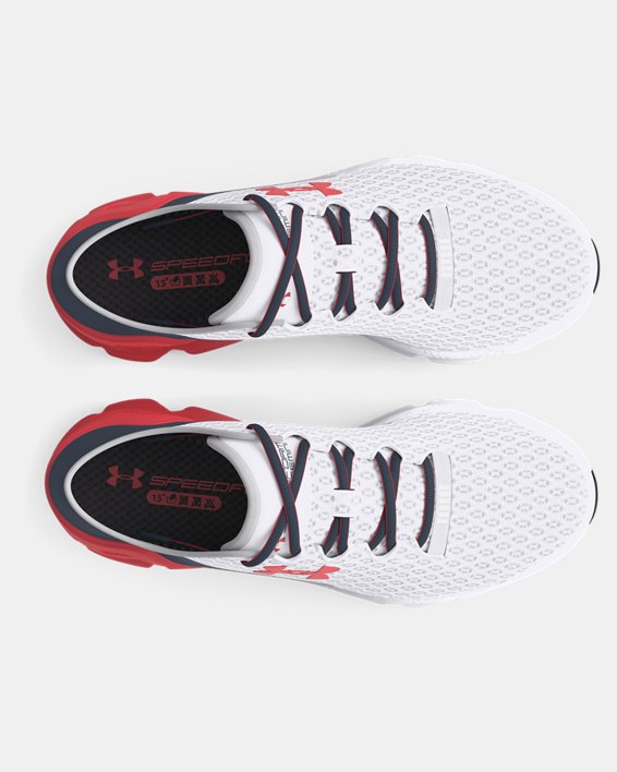 Unisex UA SpeedForm® Gemini Running Shoes, White, pdpMainDesktop image number 2